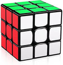 D Eternal High Speed Cube 3x3x3 Brainstorming Black Base Puzzle Magic Cube Game with Box