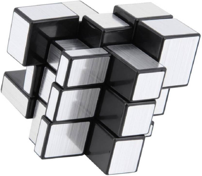 D ETERNAL Silver Mirror Cube 3x3x3 Cube High Speed Cube