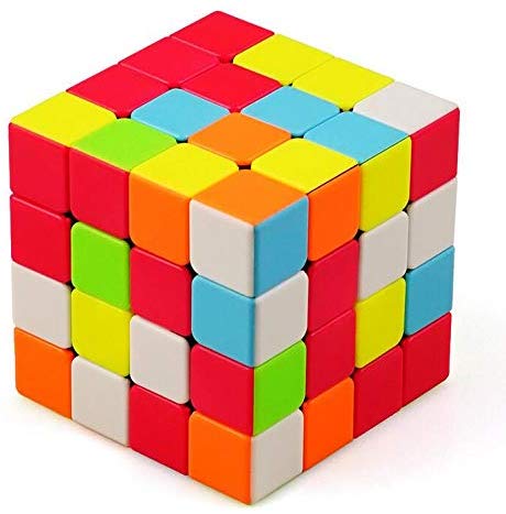 D ETERNAL Sengso 4x4x4 High Speed Stickerless Puzzle Cube