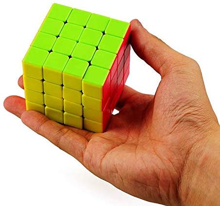 D ETERNAL Sengso 4x4x4 High Speed Stickerless Puzzle Cube