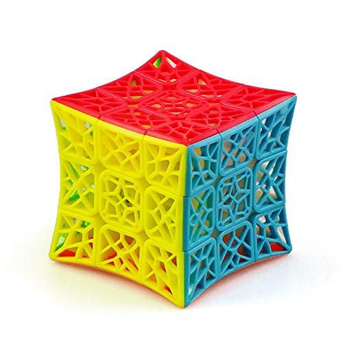 D ETERNAL QiYi DNA Cube 3x3x3 High Speed Stickerless Concave Design Magic Puzzle Cube