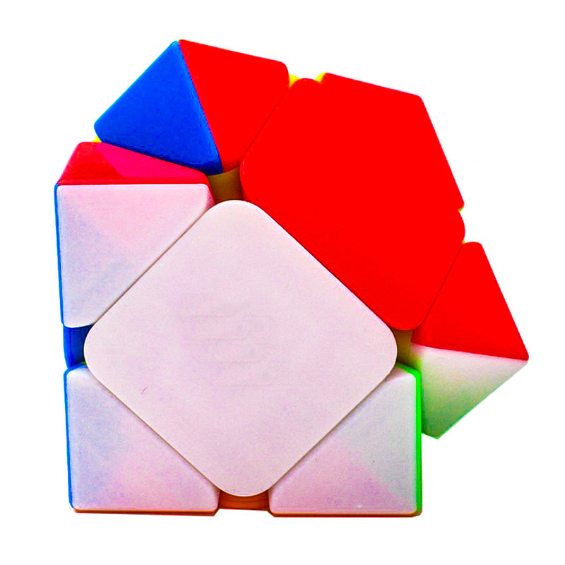 D ETERNAL YJ  Skewb High Speed Puzzle Cube
