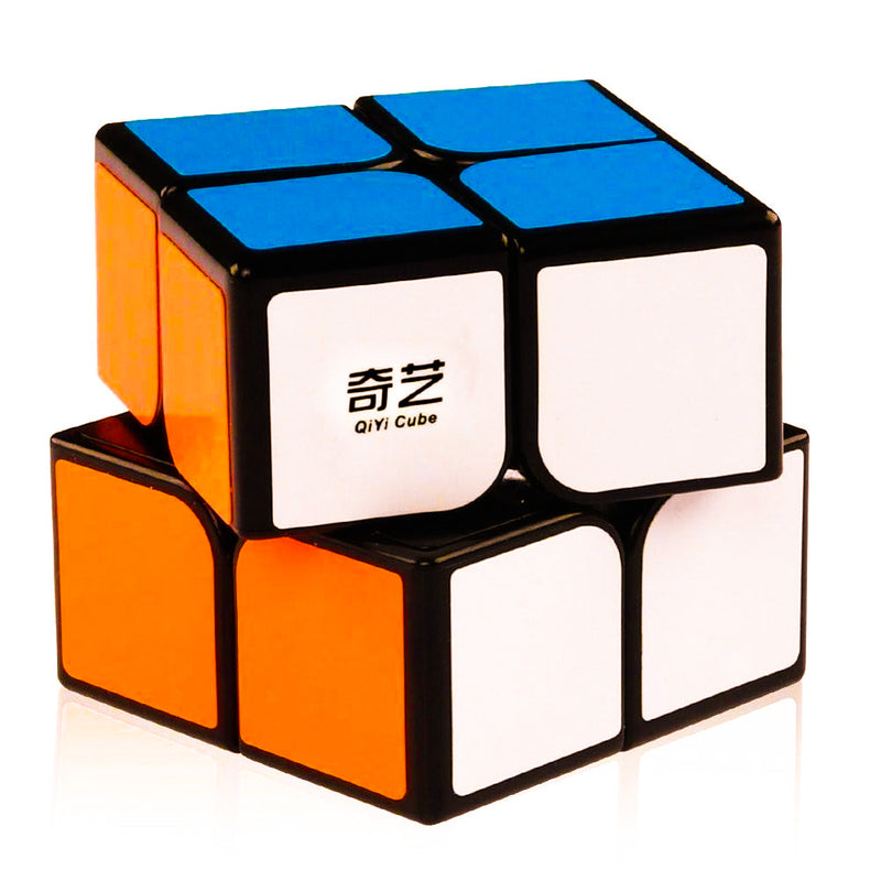 D ETERNAL Qiyi Qidi 2x2 High Speed Puzzle Cube,Black