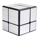 D Eternal QiYi 2x2x2 Silver Mirror High Speed Magic Puzzle Cube