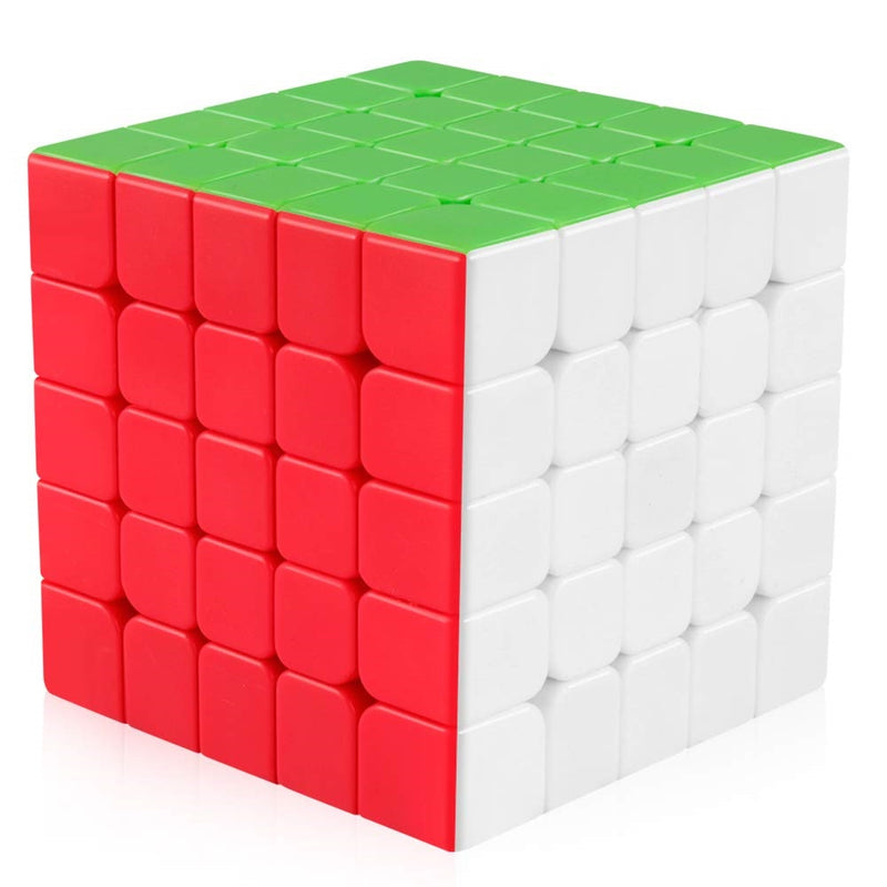 D ETERNAL Speed Cube 5x5 stickerless Puzzle Game Toy