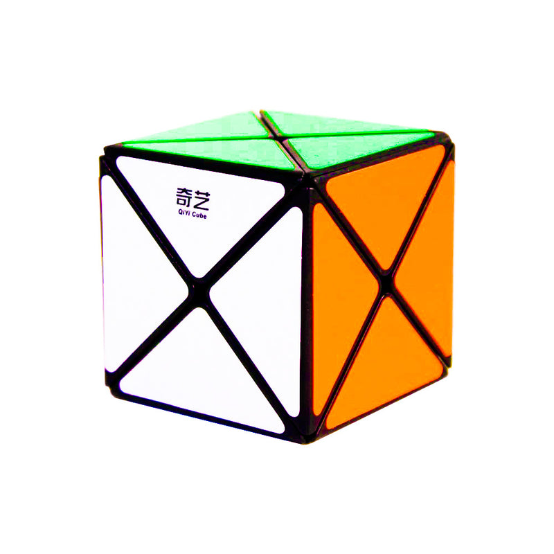 D ETERNAL QiYi 8 Axis X Magic Cube Dino Skewb Irregular Puzzle Cube