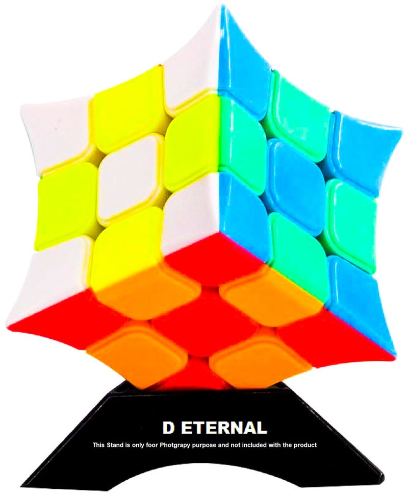 D ETERNAL YJ Golden Horn Concave Design 3x3x3 Stickerless Puzzle Cube