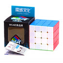 D ETERNAL MoYu MFJS MeiLong 4 4x4x4 High Speed Cube Stickerless Cube Puzzle Game Toy