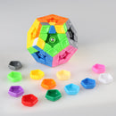 D ETERNAL High Speed Stickerless Megaminx Magic Cube Puzzle Toys