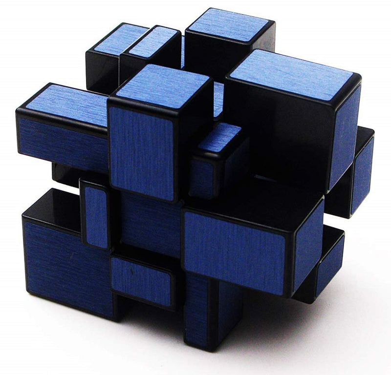 D ETERNAL Blue Mirror 3x3x3 Speed Magic Mirror Puzzle Cube