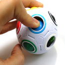 D ETERNAL  Magic Rainbow Ball Goti Fidget brainteaser Toy Puzzle Cube