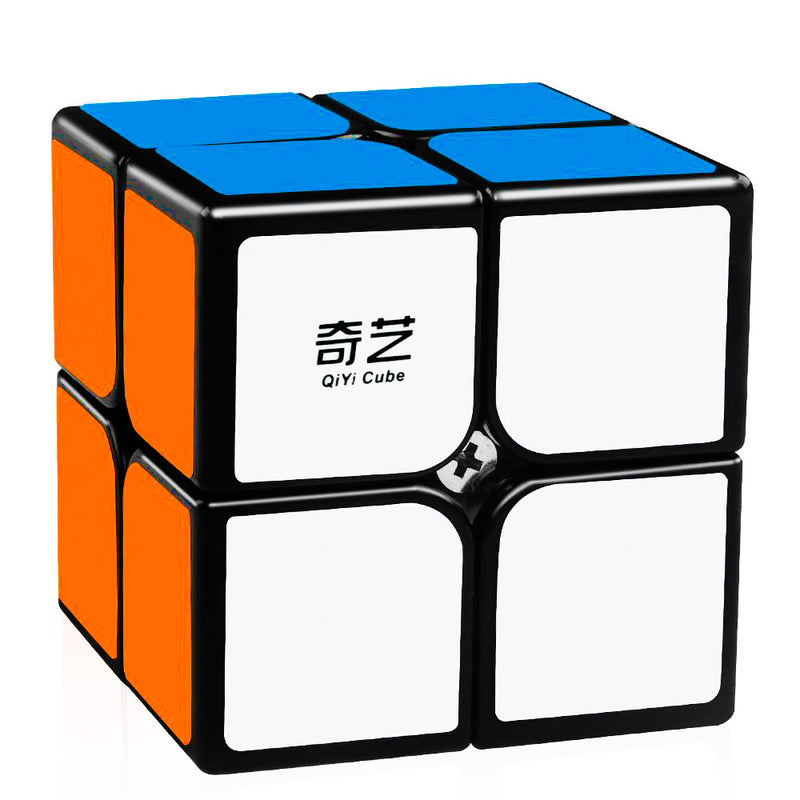 D ETERNAL Qiyi Qidi 2x2 High Speed Puzzle Cube,Black