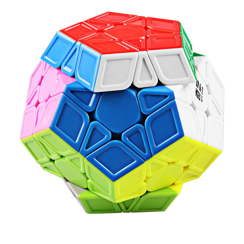 D ETERNAL QiYi QiHeng S Megaminx High Speed Stickerless Pentagon Cube Puzzle