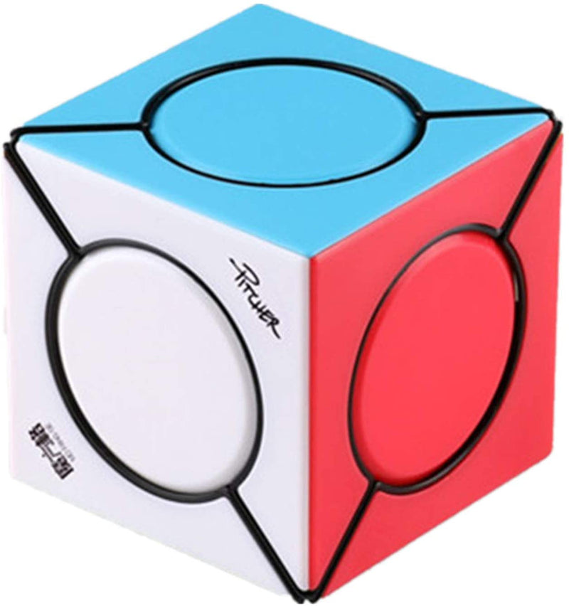 D Eternal QiYi Six Spot Cube High Speed Stickerless Magic Puzzle Cube (Six Spot Cube)