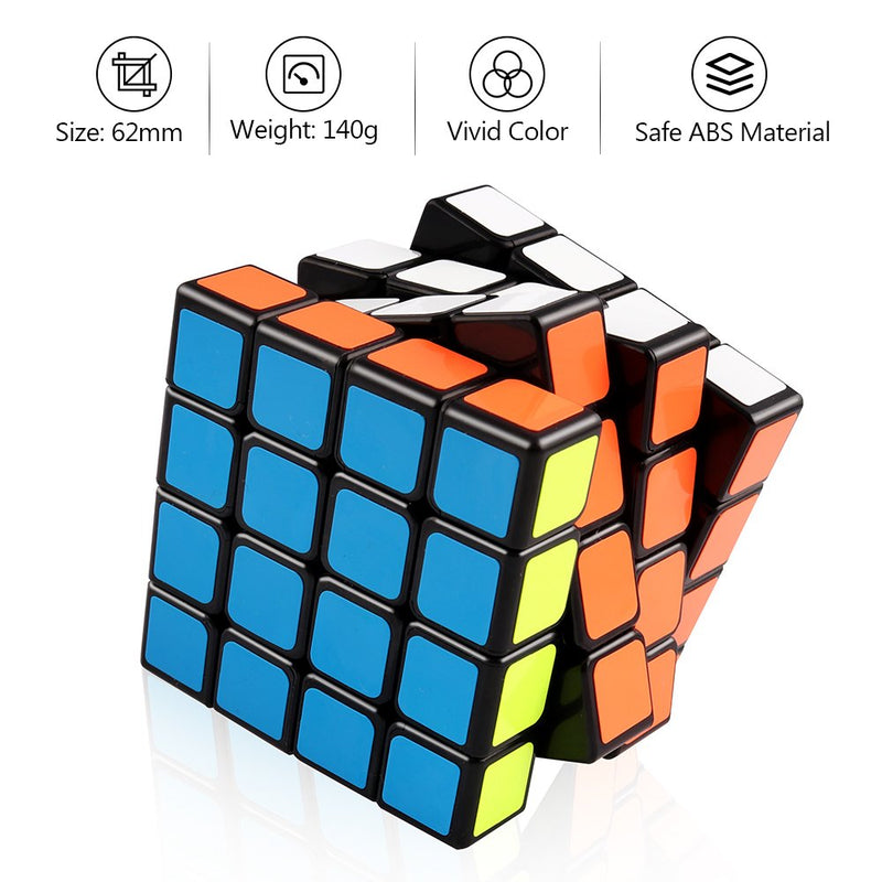 D ETERNAL MoYu MFJS MeiLong 4 4x4x4 High Speed Cube  Cube Puzzle