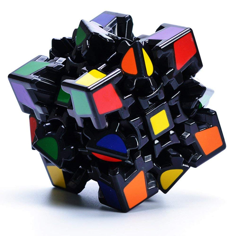 D ETERNAL 3D Puzzle Gear Speed Cube, 3x3 Gear Twisty Puzzle
