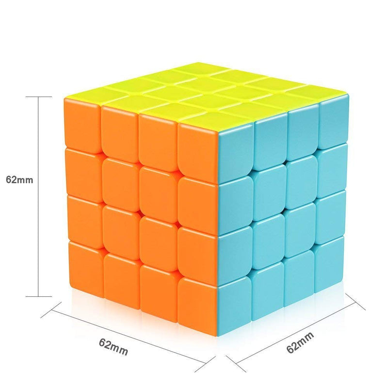 D ETERNAL QIYI QUIAN S 4x4x4 High Speed Stickerless Cube