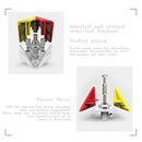 D ETERNAL Qiyi Qiming Pyramid Cube 3x3 High Speed Stickerless Triangle Pyraminx Puzzle Cube