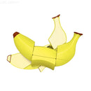 D ETERNAL Fruit Shape Stickerless Banana Cube Magic Puzzle Toy