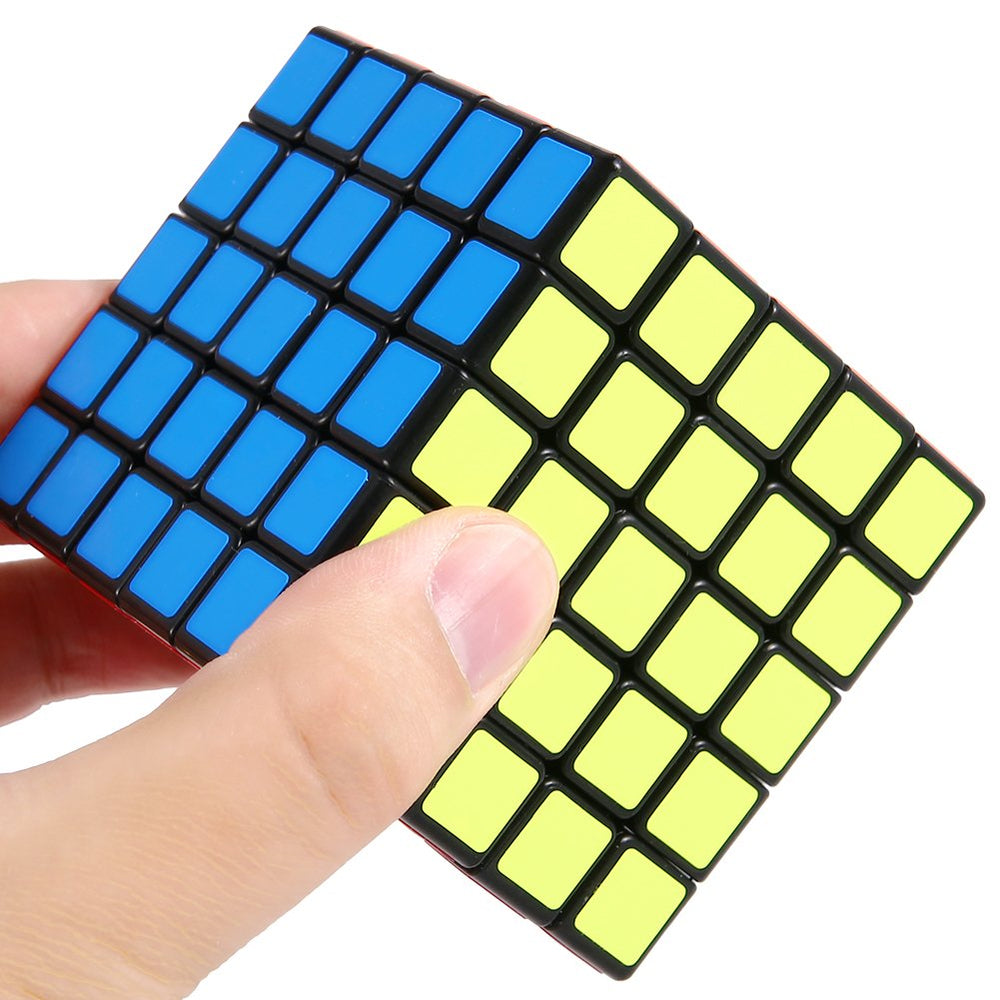 Coogam Qiyi Qizheng S 5x5 Speed Cube - Stickerless, Smooth Turning, Puzzle Toy For Kids & Adults