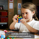 D ETERNAL  2x2 High Speed Puzzle Cube,Black