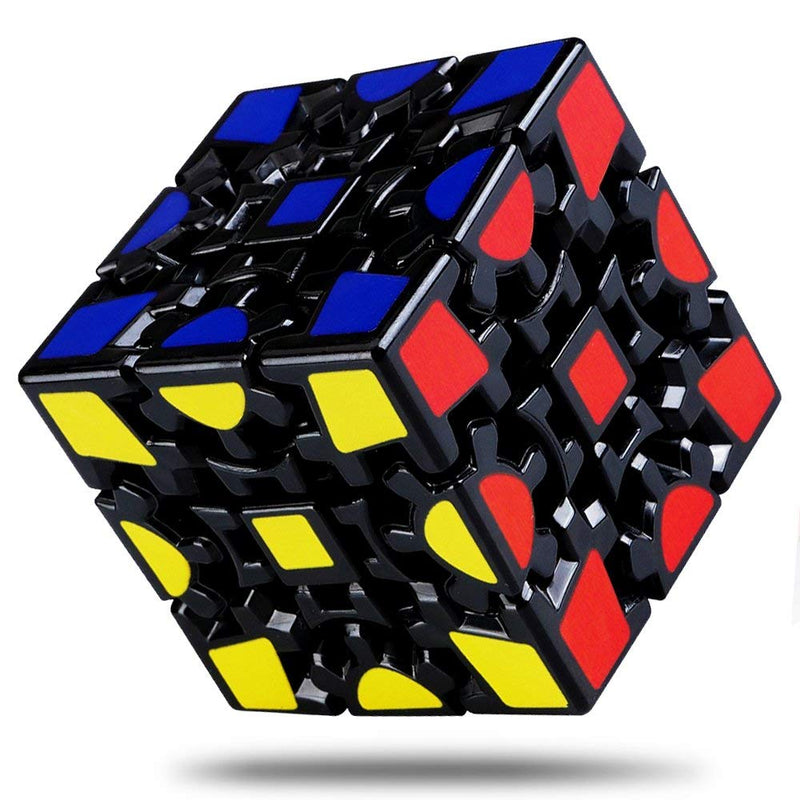 D ETERNAL 3D Puzzle Gear Speed Cube, 3x3 Gear Twisty Puzzle
