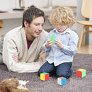 D ETERNAL 2X2, 3x3, Pyraminx Triangle and Skewb High Speed Stickerless Magic Puzzle Speed Cubes Combo