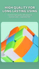 D ETERNAL QiYi Cylinder Barrel High Speed stickerless Magic Cube 3x3x3 (Cylindrical Barrel Cube)