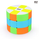 D ETERNAL QiYi Cylinder Barrel High Speed stickerless Magic Cube 3x3x3 (Cylindrical Barrel Cube)