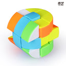 D ETERNAL QiYi Cylinder Barrel High Speed stickerless Magic Cube 3x3x3 (Cylindrical Barrel Cube)
