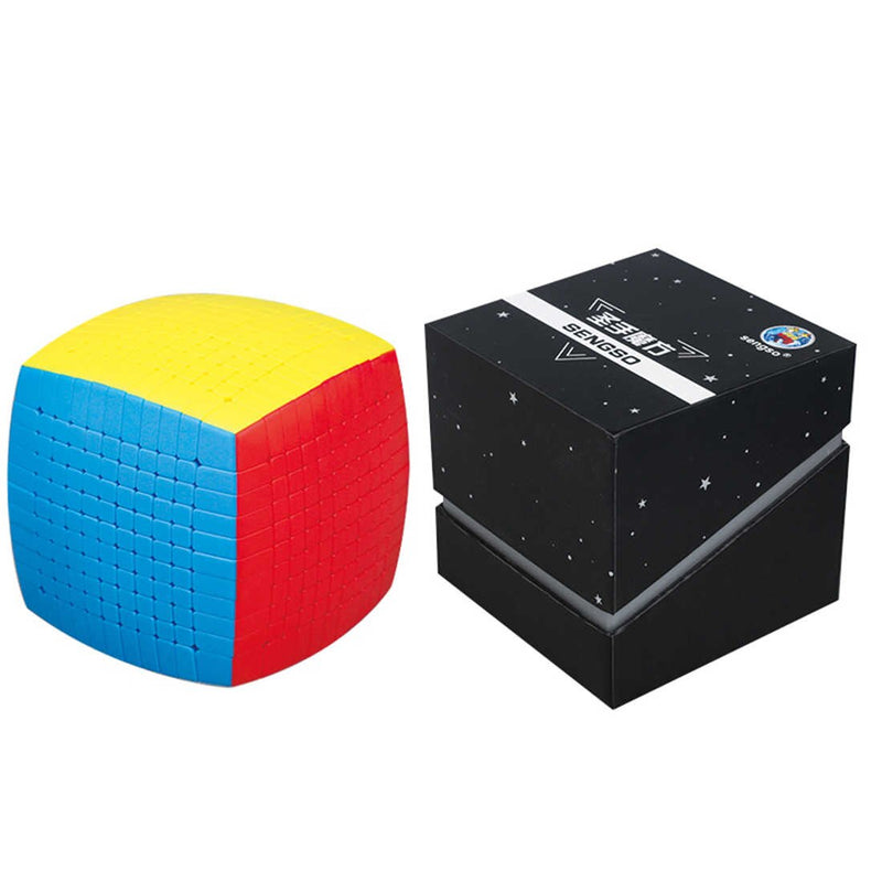 D ETERNAL Sengso Cube 10x10x10 High Speed Magic Puzzle Cube