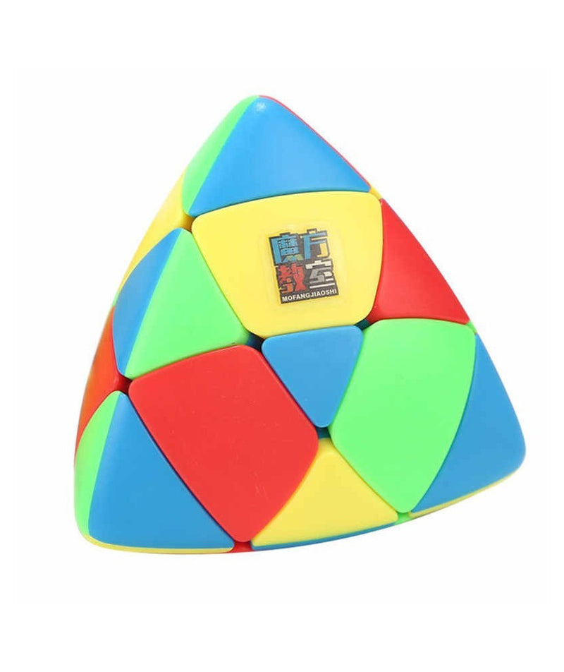 D ETERNAL MoYu Mastermorphix High Speed Stickerless Pyramid Magic Cube