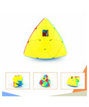 D ETERNAL MoYu Mastermorphix High Speed Stickerless Pyramid Magic Cube