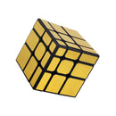 D ETERNAL MoYu MeiLong 3x3 Gold Mirror High Speed Magic Puzzle Cube Toy