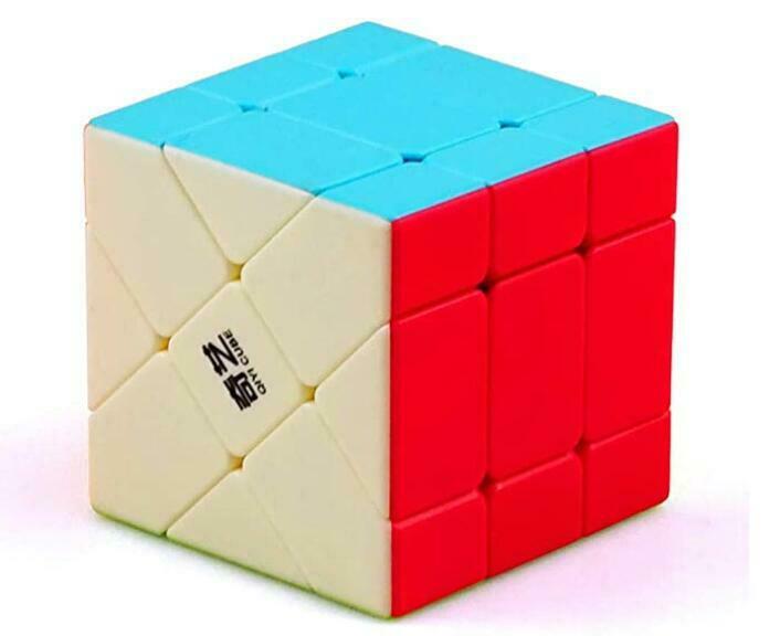 D ETERNAL QiYi Fisher Cube High Speed Stickerless Puzzle Cube