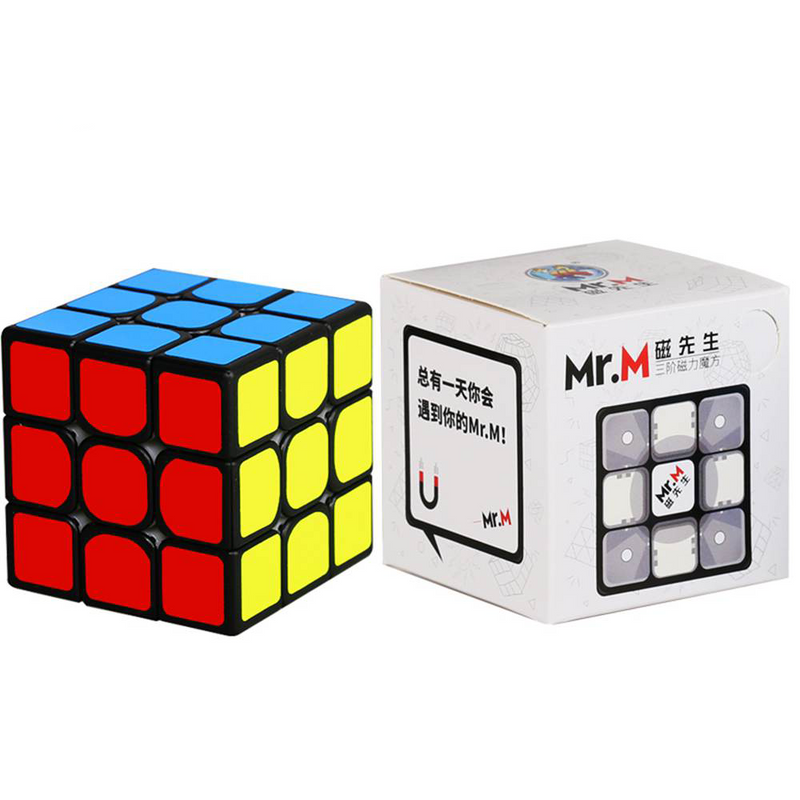 D ETERNAL Sengso Mr. M 3x3 Magnetic Speed Cube 3x3x3 High Speed Puzzle Cube